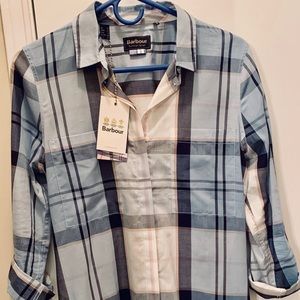 Women’s Barbour Ervine Summer Plaid Tunic US6/UK10
